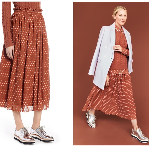Fall transitional skirt